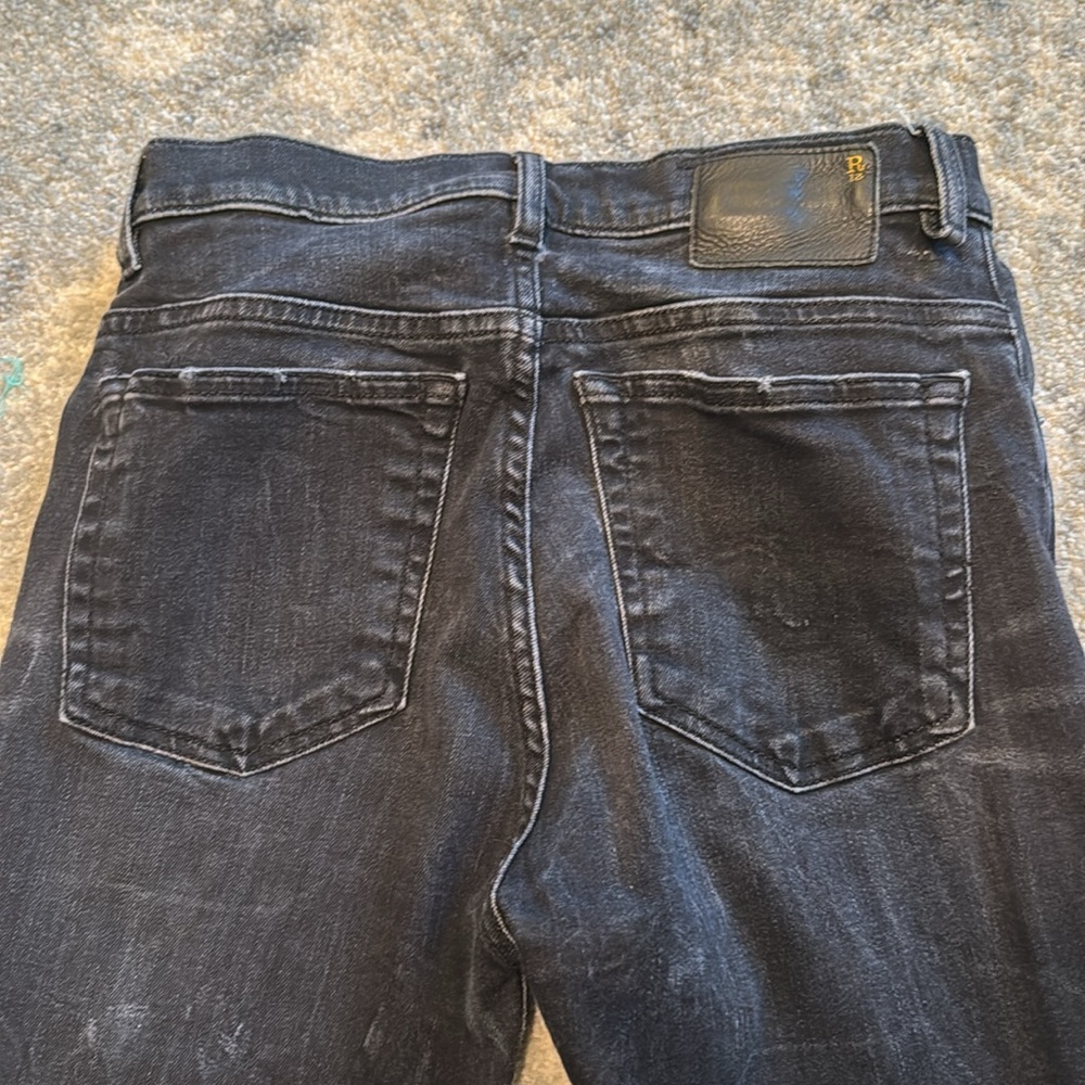 R13 High Rise Skinny Black Jeans - Picture 13 of 16